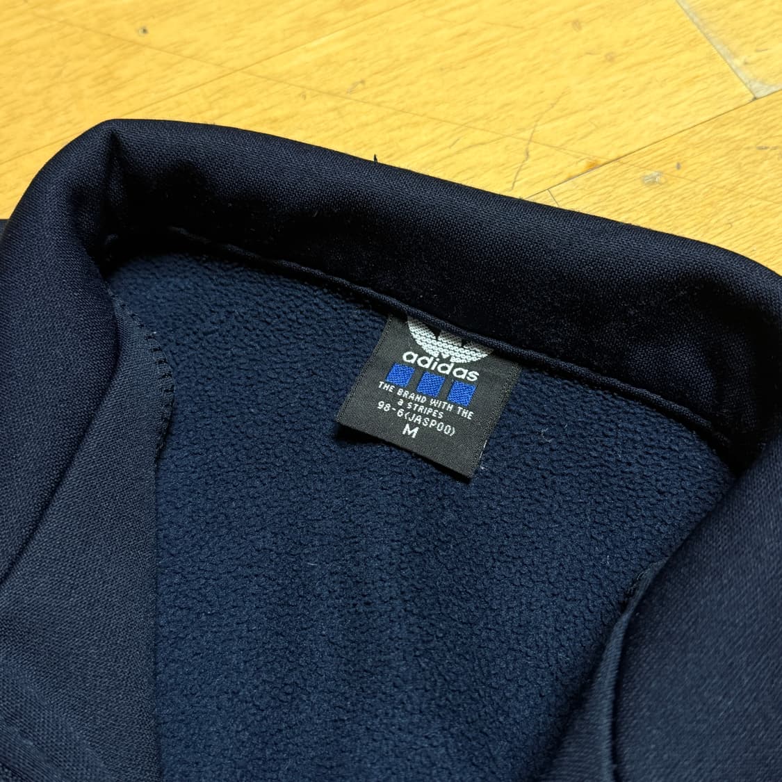 (기모)아디다스 파이어버드 네이비 트랙탑져지 M 상품이미지3