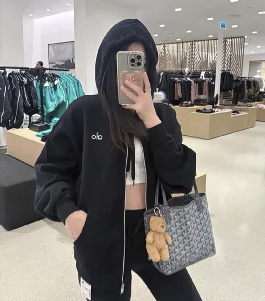 알로 후드집업 xs 상품이미지1