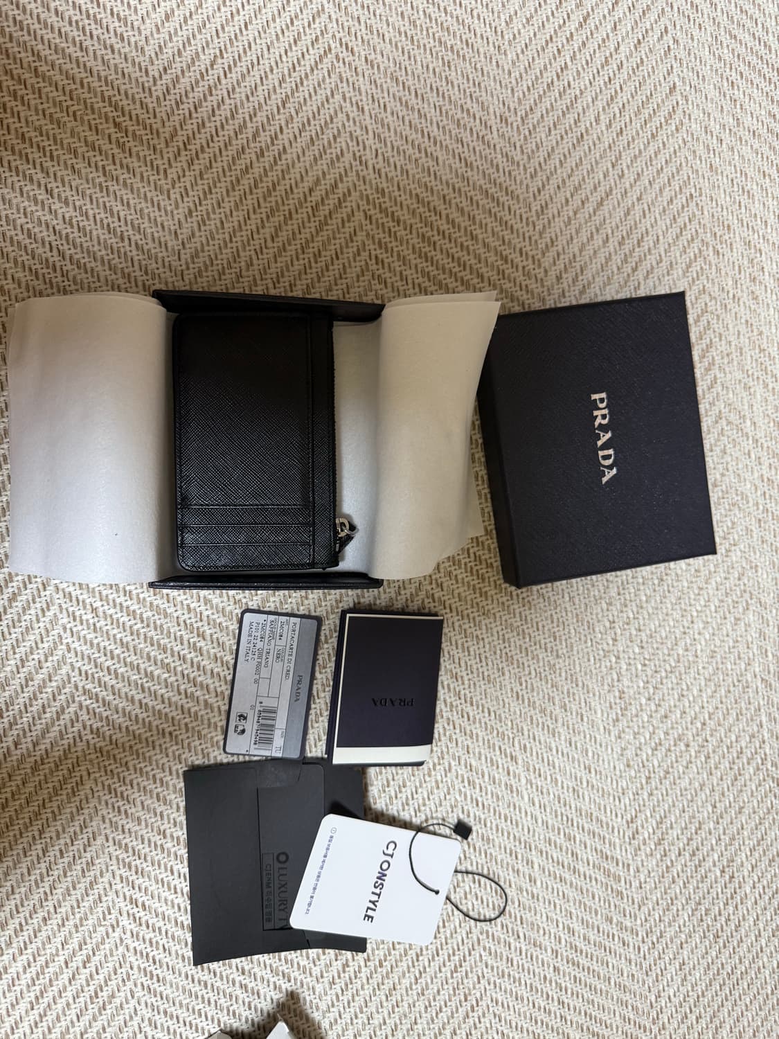 프라다 2MC084 사피아노 카드지갑 상품이미지2