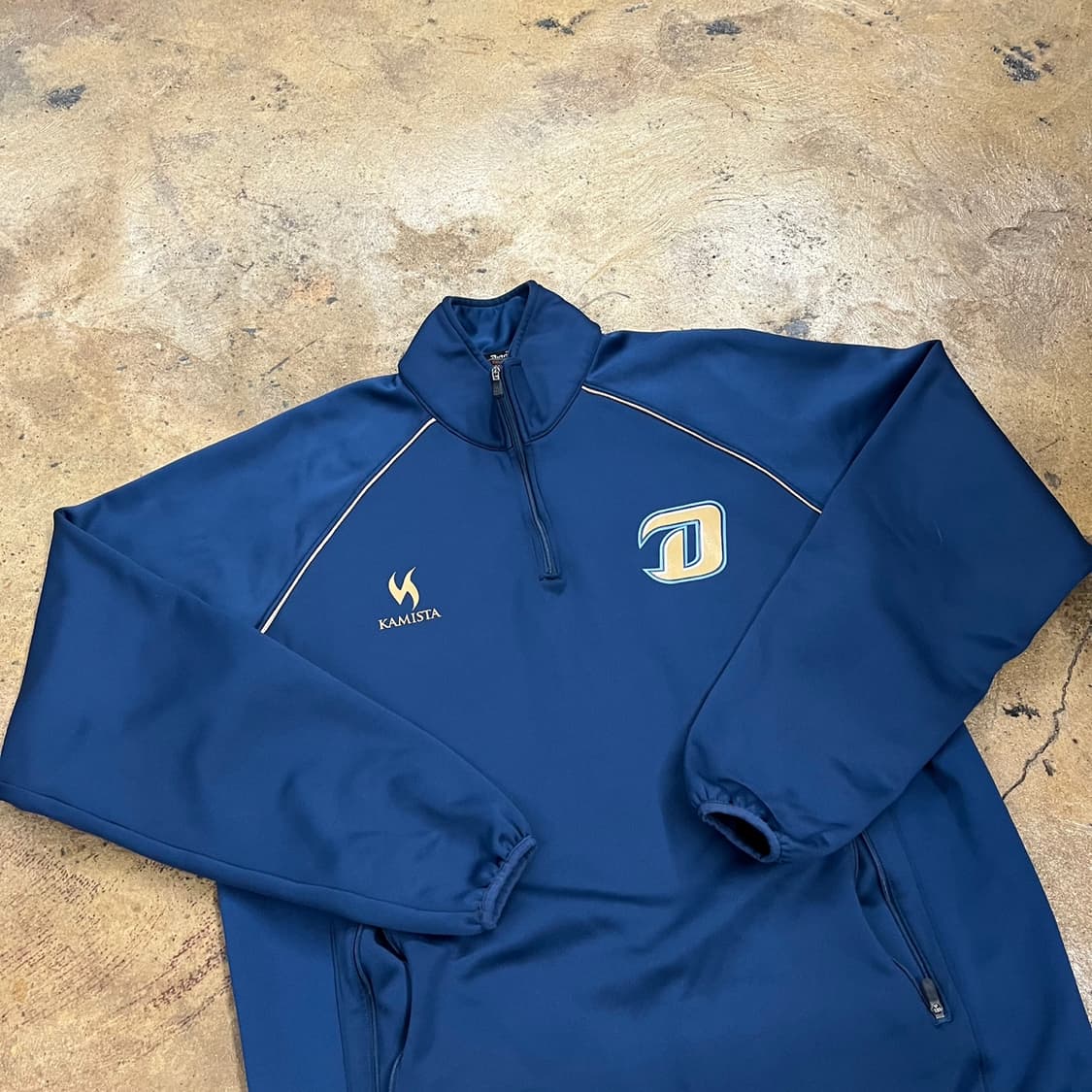 [ M ] NC 다이노스 어센틱 야구 하프집업 웜업 b15 상품이미지1