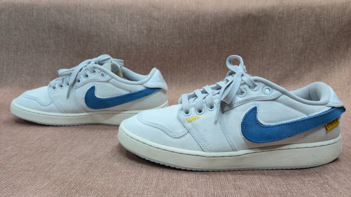 나이키 270mm- 에어 조던 1 레트로로우 SP  유니온 화이트 캔버스 상품이미지4