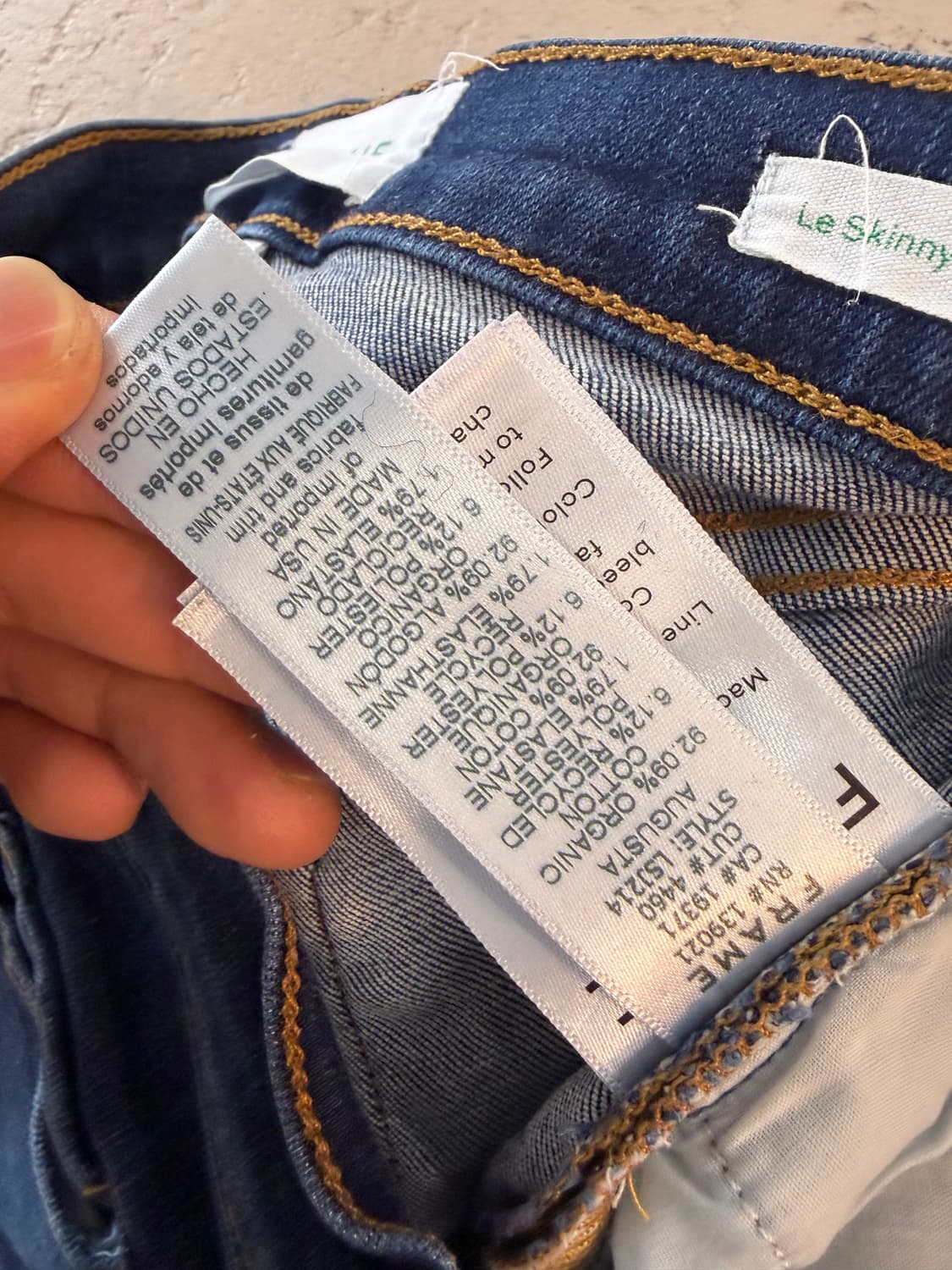 FRAME 진청 스키니진 24 상품이미지5