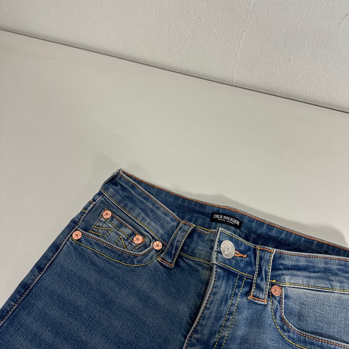 26 트루릴리전 연청 부츠컷 플레어진 상품이미지5