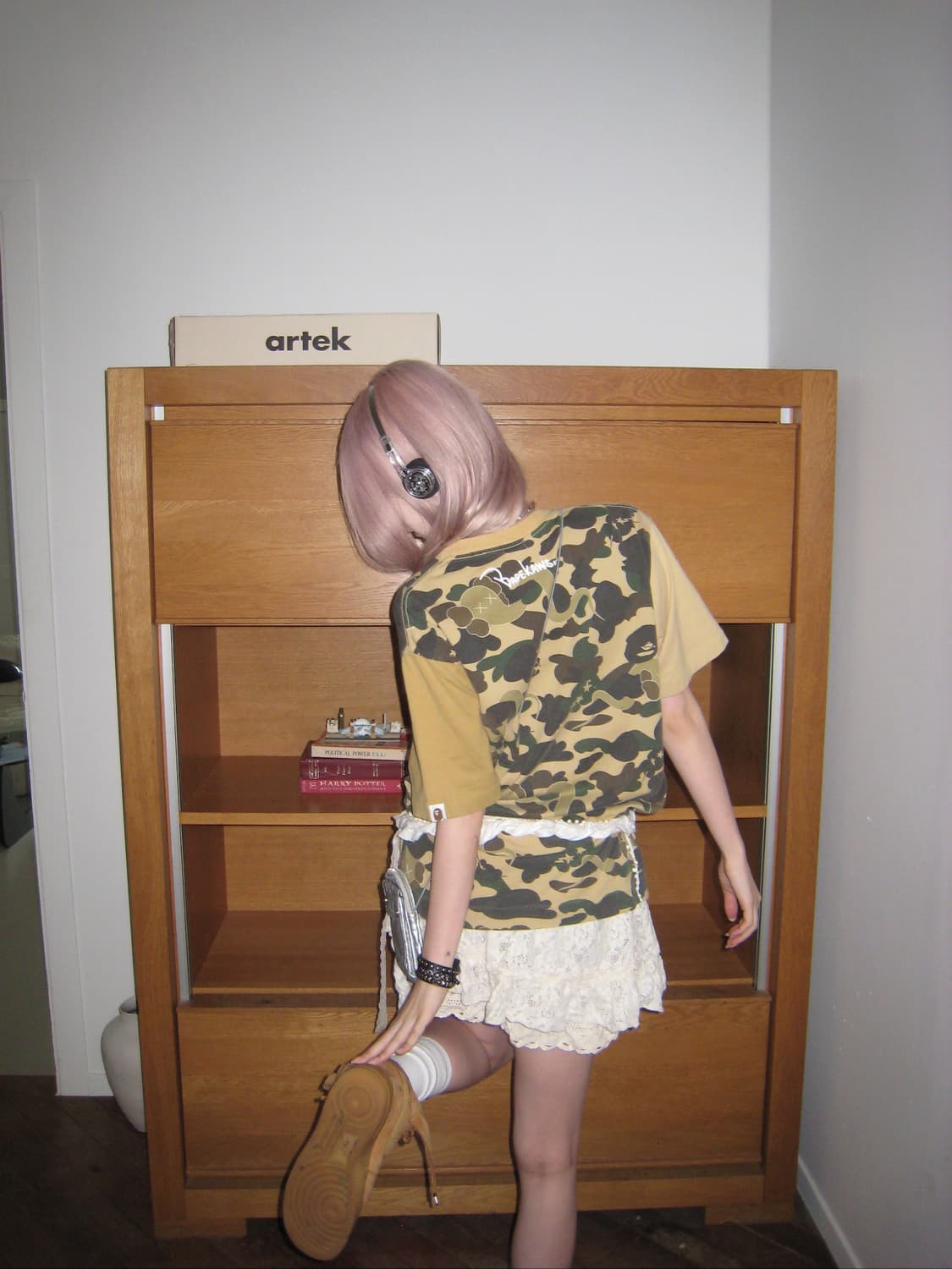 Bape 베이프 황계 카우스 컬리지 상품이미지5