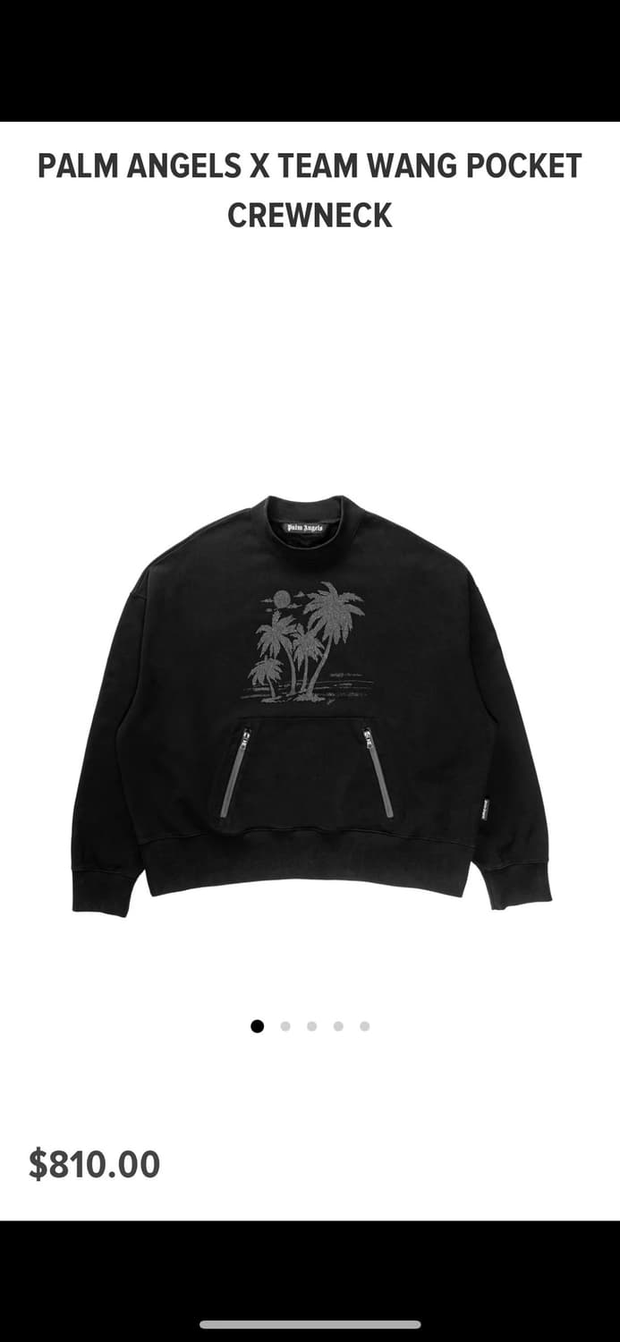 팜엔젤스 X 팀왕 야자수 맨투맨 상품이미지1