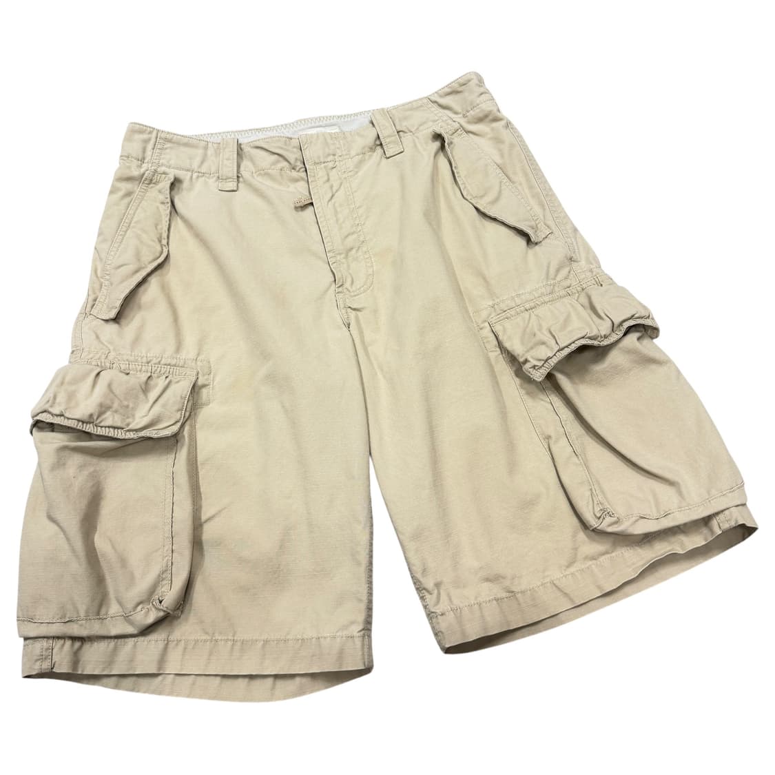 GAP 갭 카키스 루즈핏 카고 포켓 반바지 베이지 32 상품이미지2