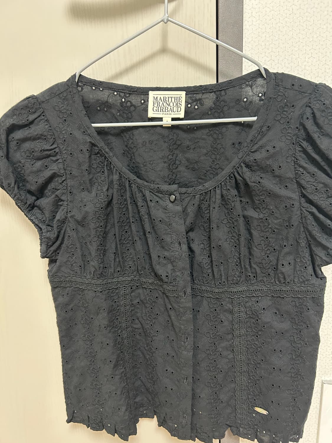 마리떼 반팔 블라우스(고윤정, 신슬기 착용) 상품이미지5