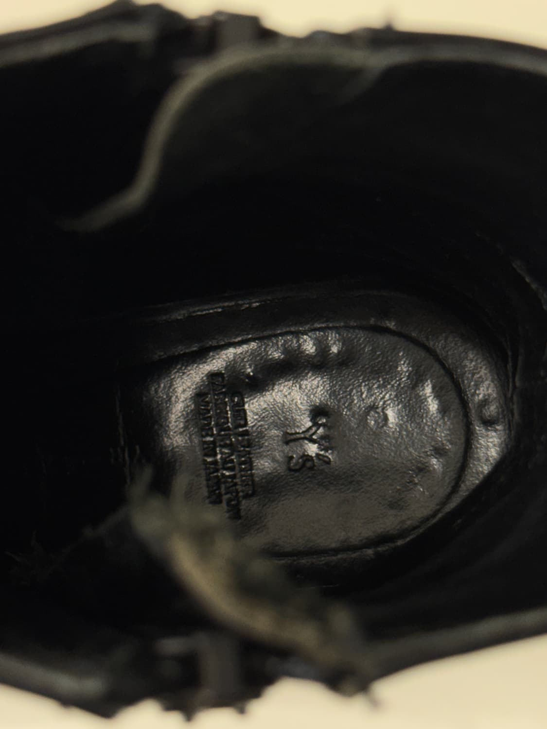 요지야마모토 스무스레더 플랫폼 집업 부츠 (230) 상품이미지7