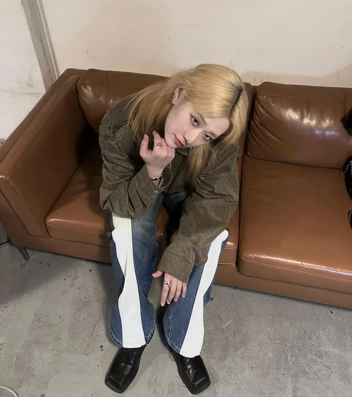 라퍼지스토어 버핑레더 오버핏 MA-1 자켓 상품이미지3