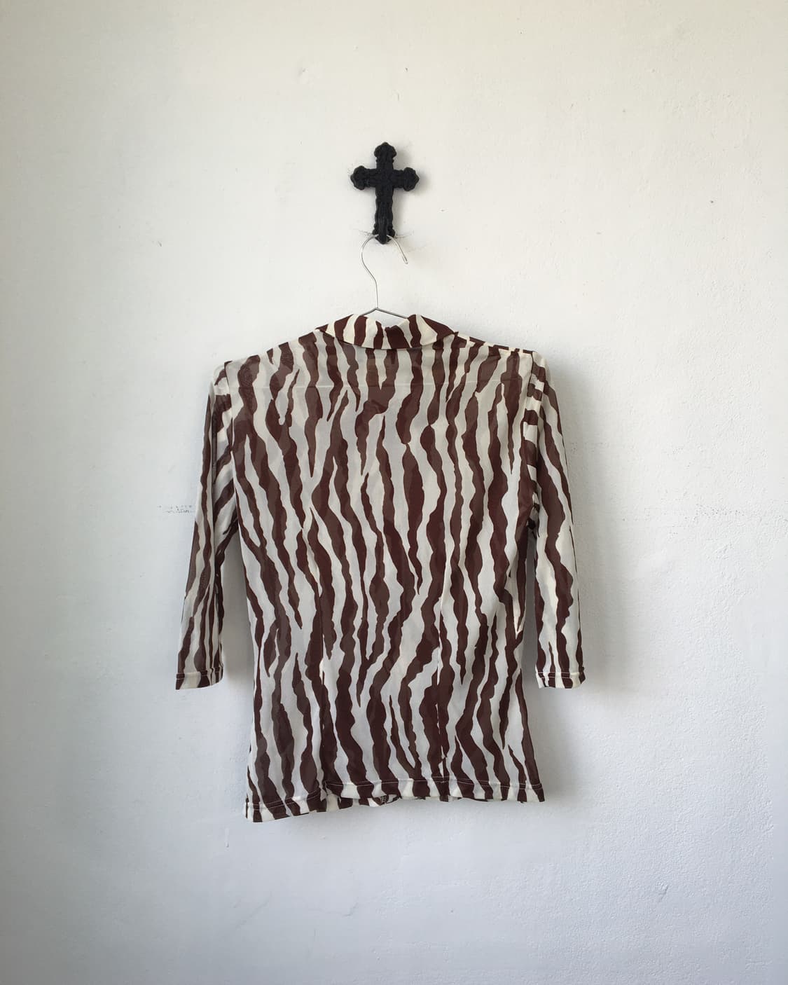 Morgan zebra pattern shirt 상품이미지2