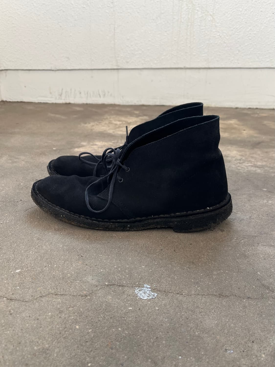 Clacks 블랙 스웨이드 데저트 부츠  상품이미지1