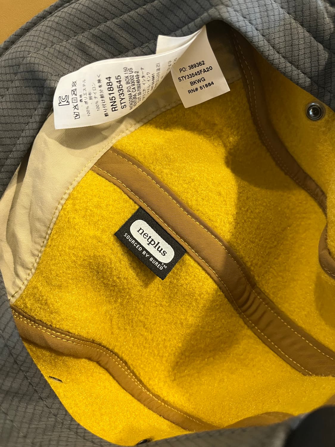 파타고니아 netplus 플리스 캠프캡 상품이미지4