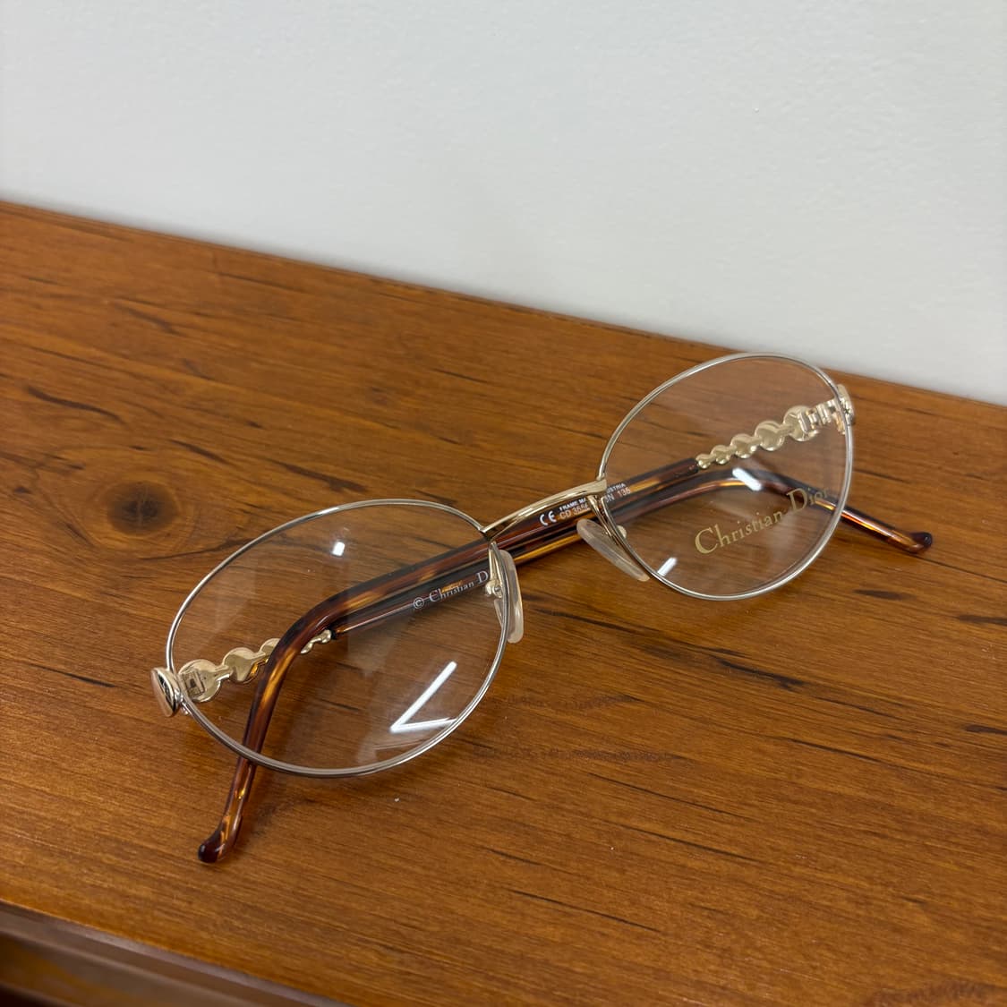 Christian Dior 디올 골드 안경 상품이미지1