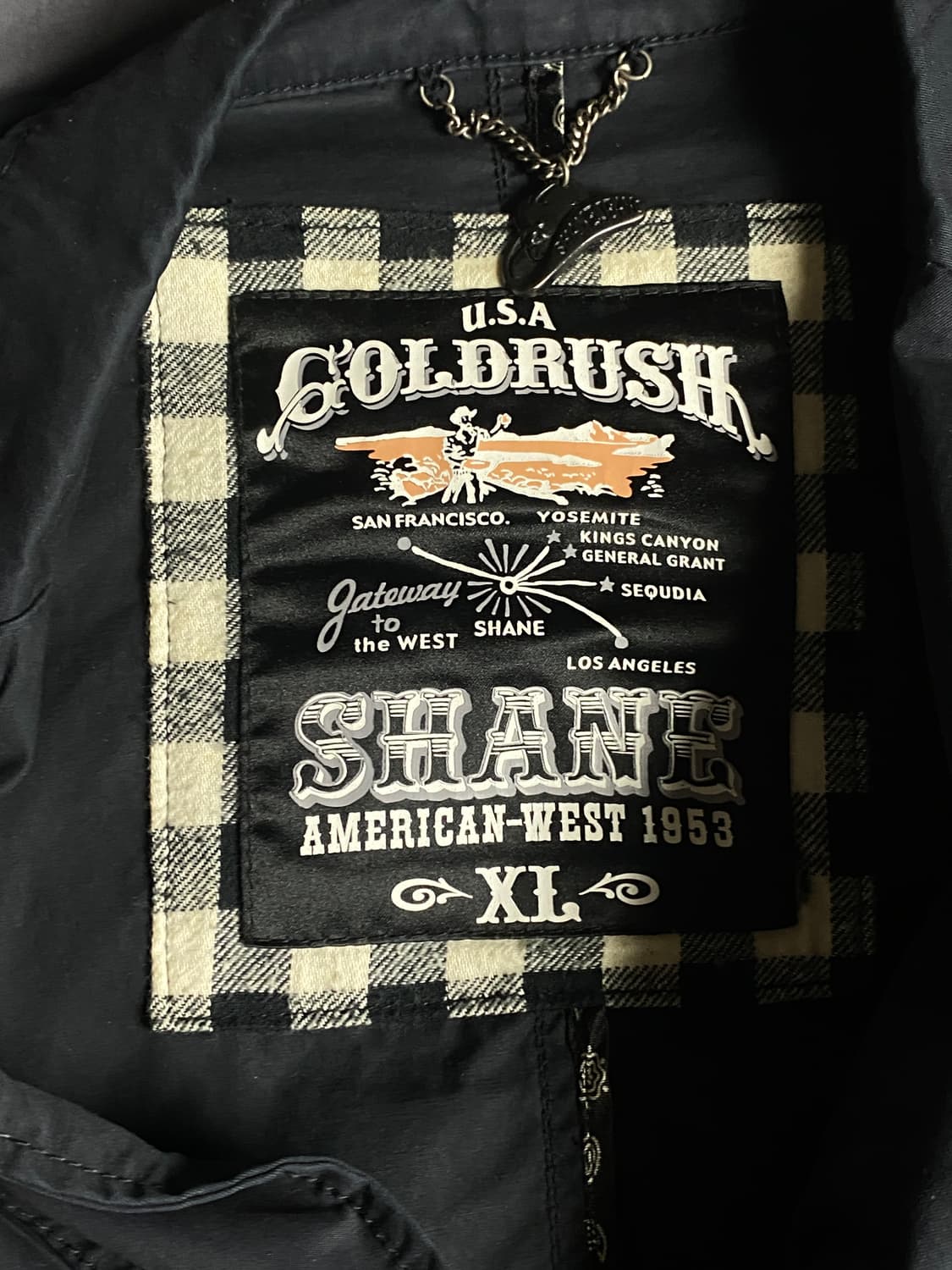 SHANEJEANS 남성 네이비 자켓 XL 상품이미지3