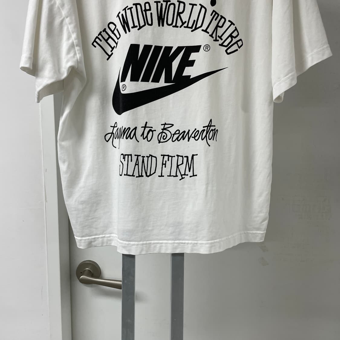 나이키 스투시 월드투어 반팔 티셔츠 화이트 L  상품이미지3