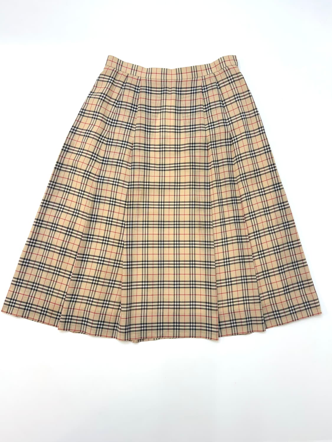 Burberry 버버리 노바체크 플리츠 미디 스커트 상품이미지1