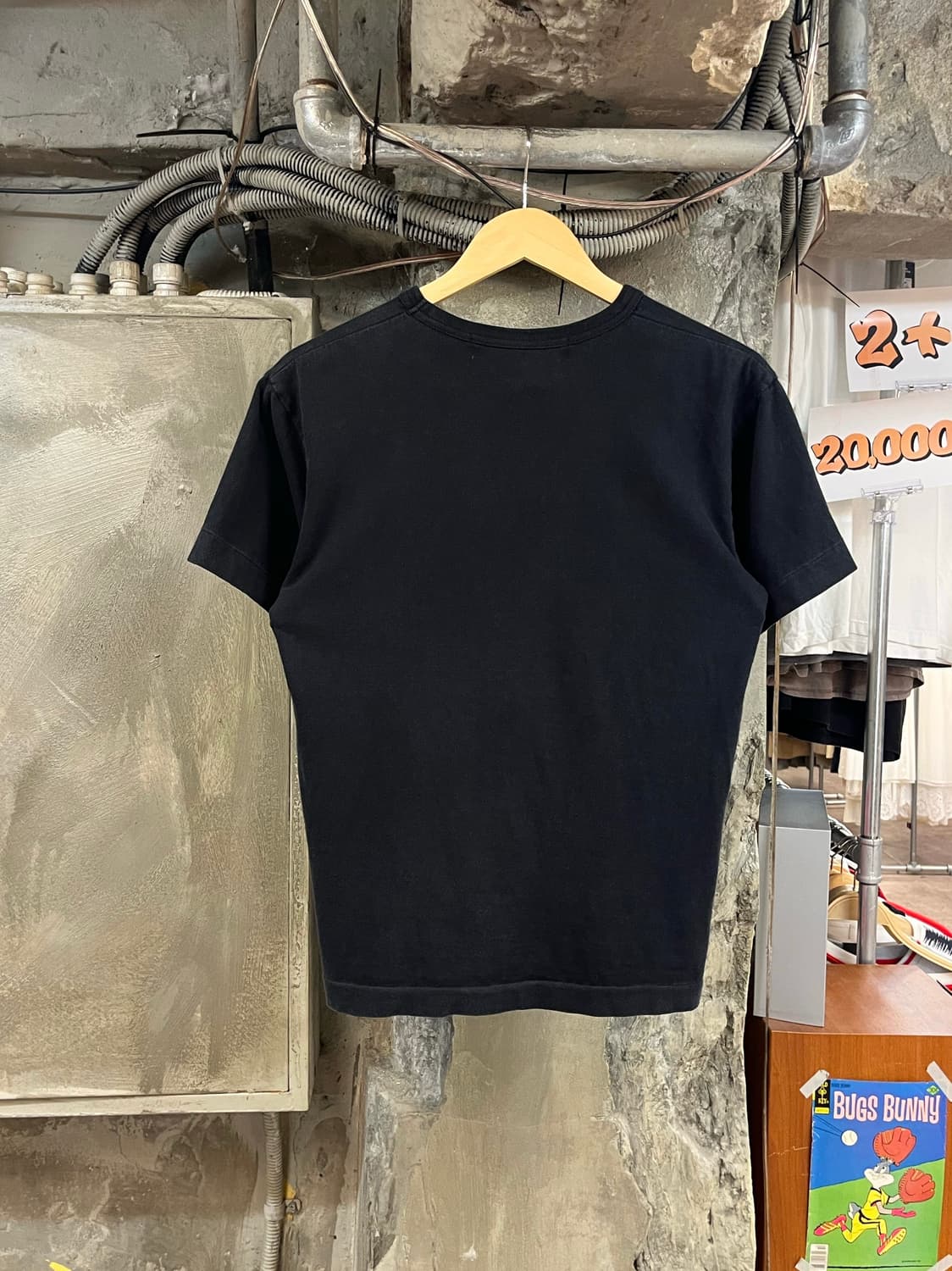 꼼데가르송 레드 하트 와펜 반팔티 M #csz3950 상품이미지2