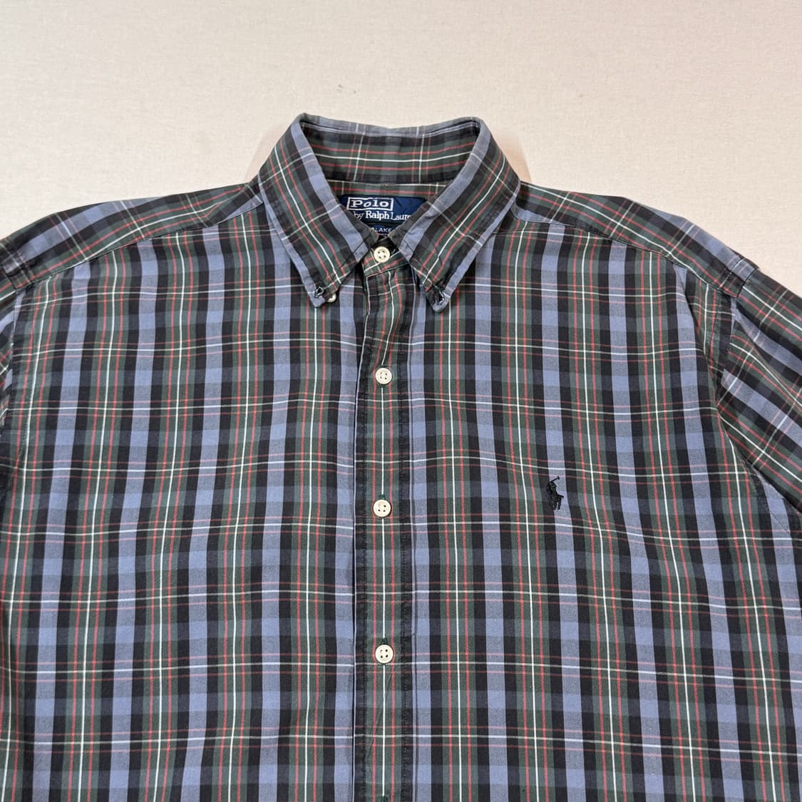 M) 폴로 랄프로렌 클래식 체크 셔츠 상품이미지3