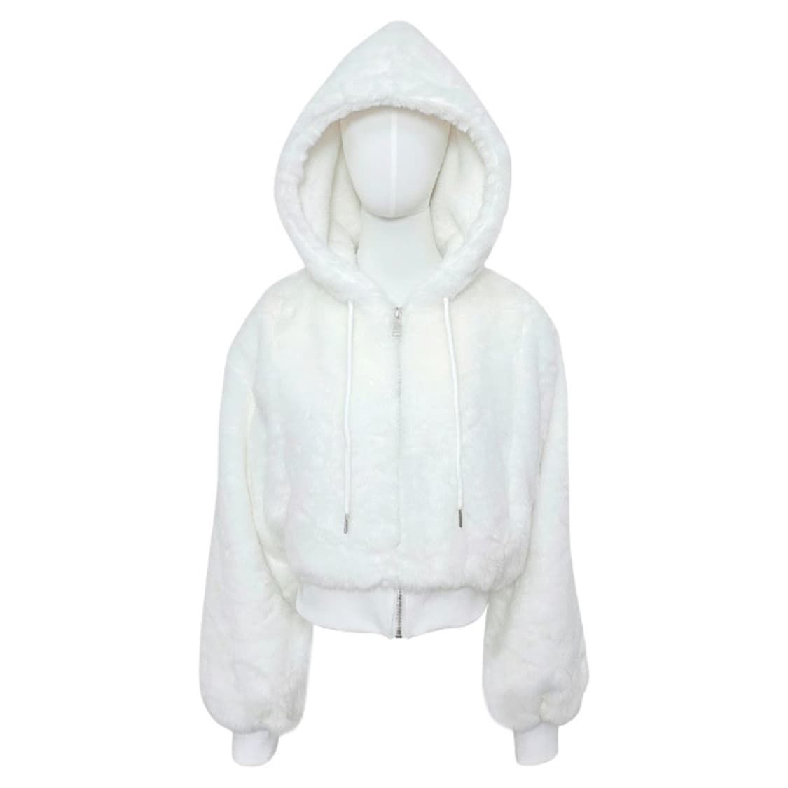 소프트 화이트 후디 상품이미지1