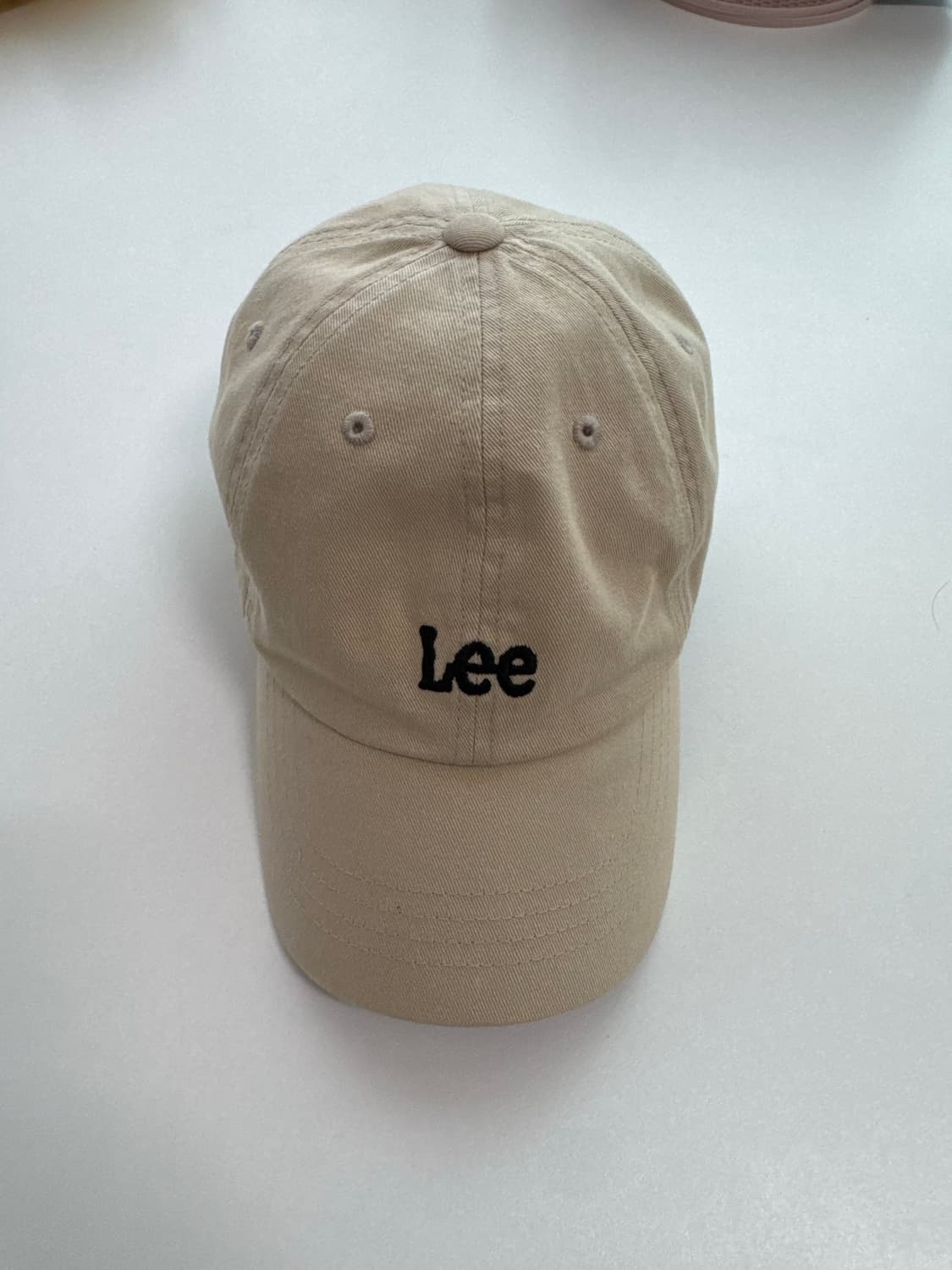 LEE 볼캡 모자 베이지 상품이미지2