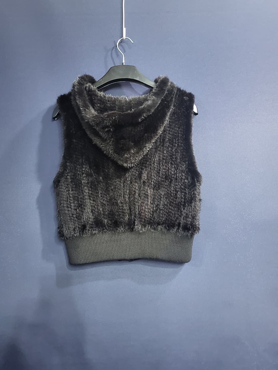 밍크 후드베스트 상품이미지6