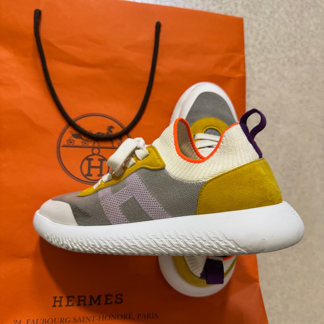 에르메스 크루 스니커즈 37 상품이미지5