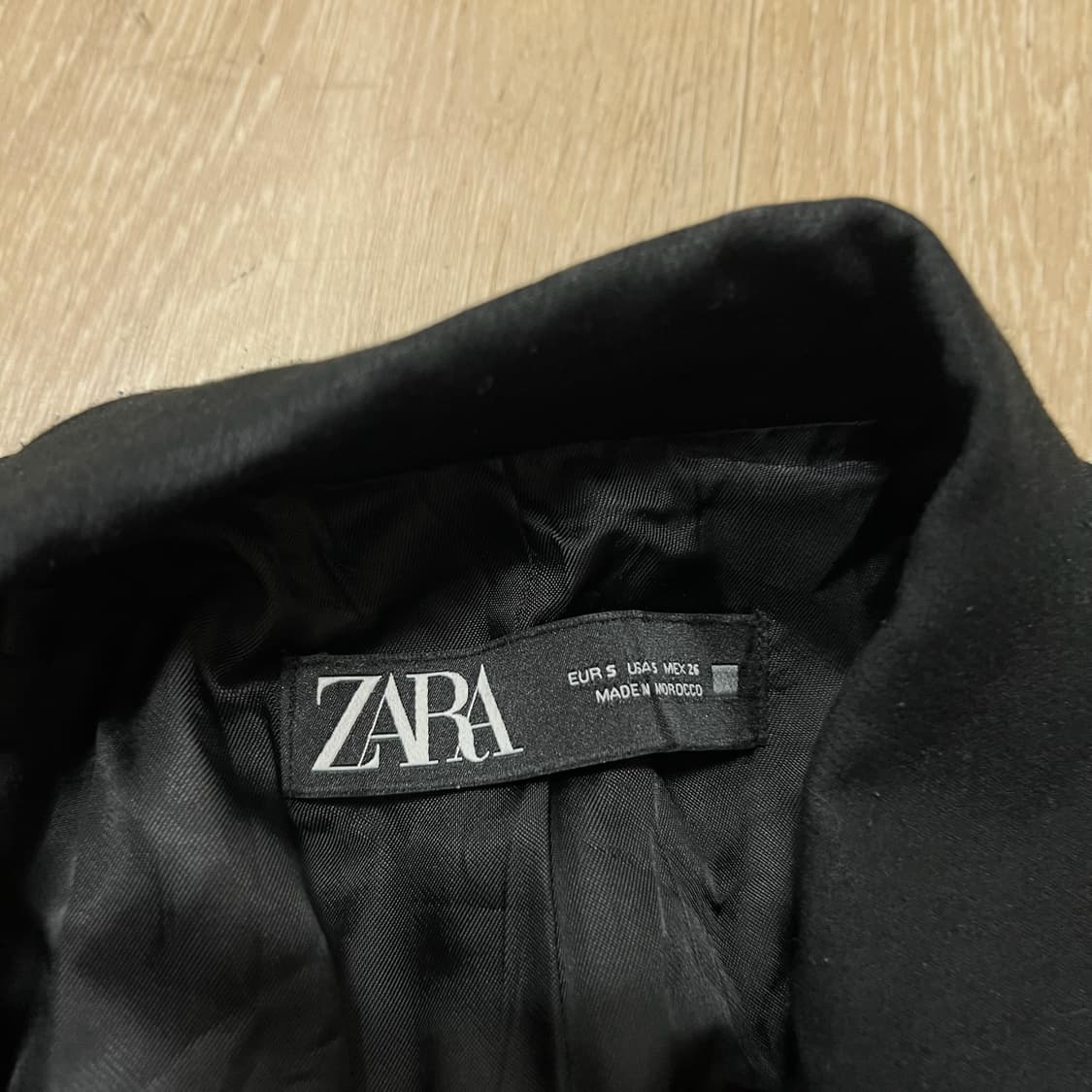 자라 남성 스탠다드 더블 블레이저 자켓 S/90  상품이미지4