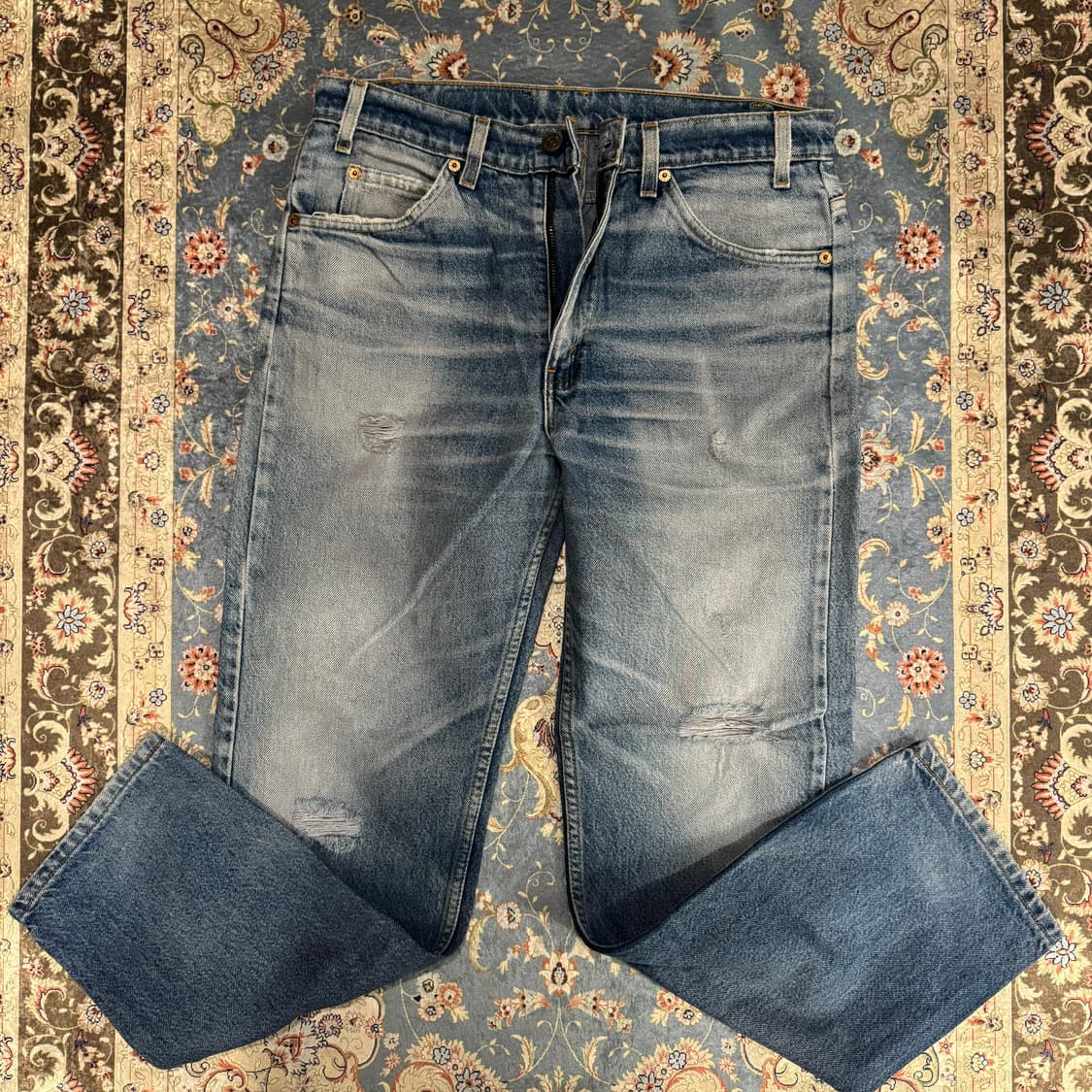 리바이스 505 오렌지탭 연청 데님팬츠 30x32 상품이미지4