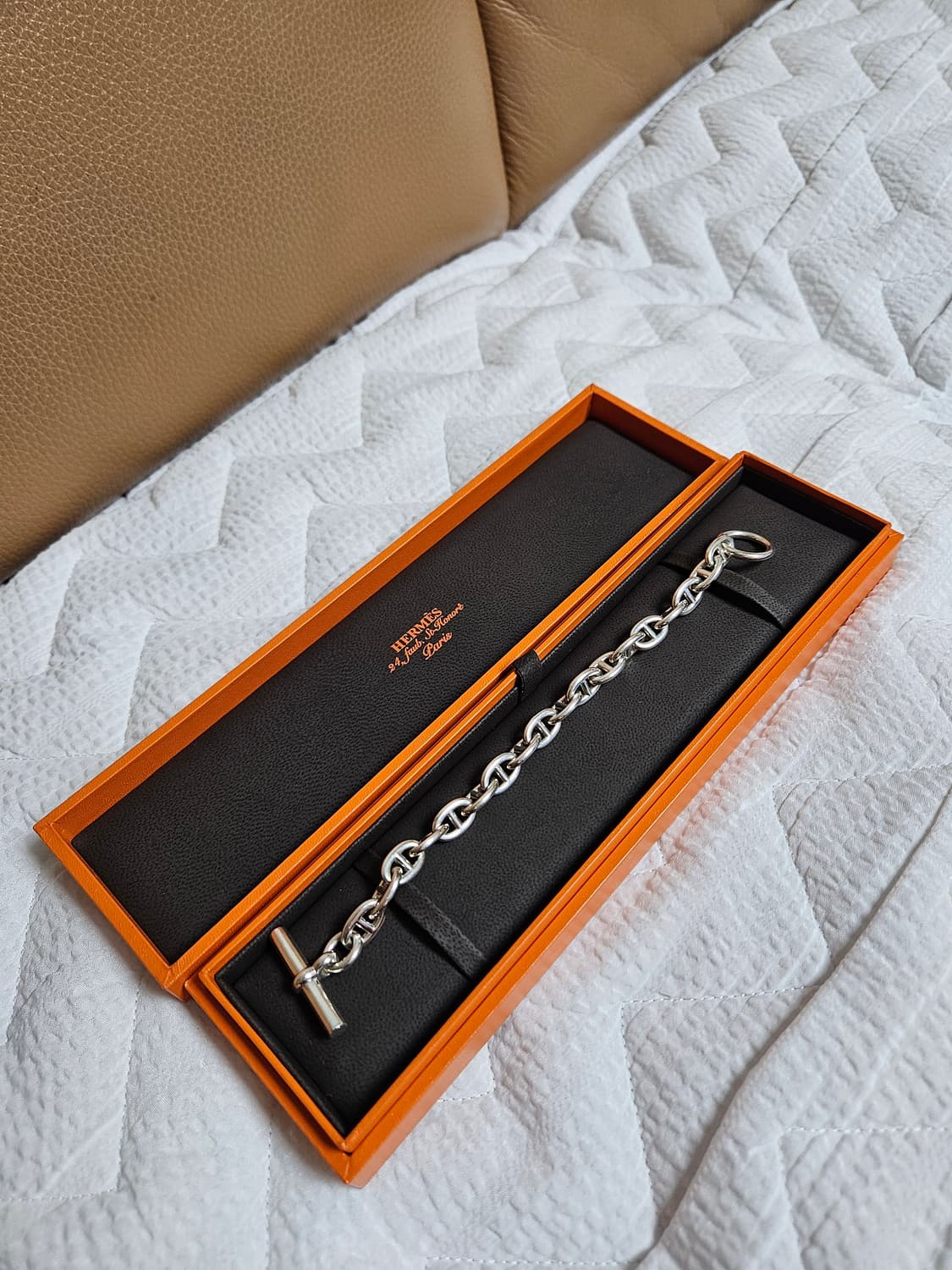 에르메스 샹달 브레이슬릿 팔찌 실버 상품이미지4
