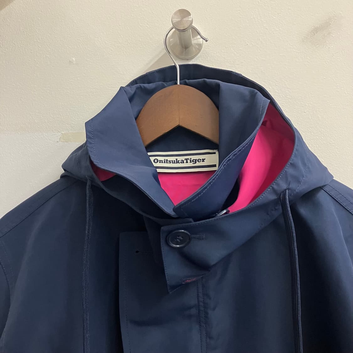 N148 오니츠카타이거 후드 숏코트 자켓 상품이미지2