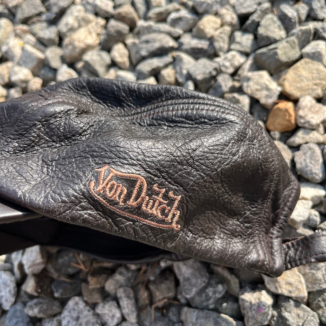 본터치 빈티지 레더캡 상품이미지3