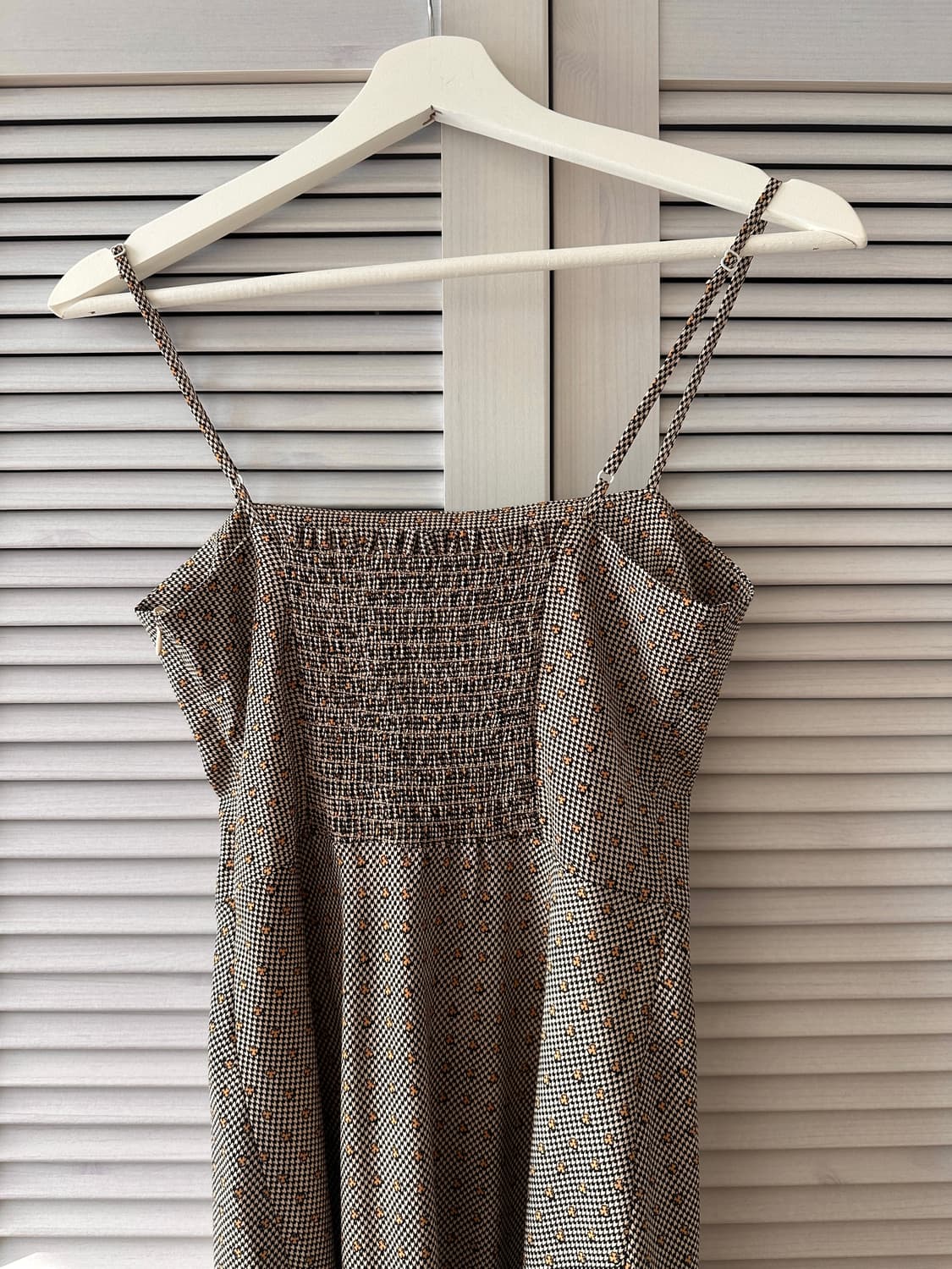 루루서울 하운드투스 체크 뷔스티에 원피스 상품이미지5