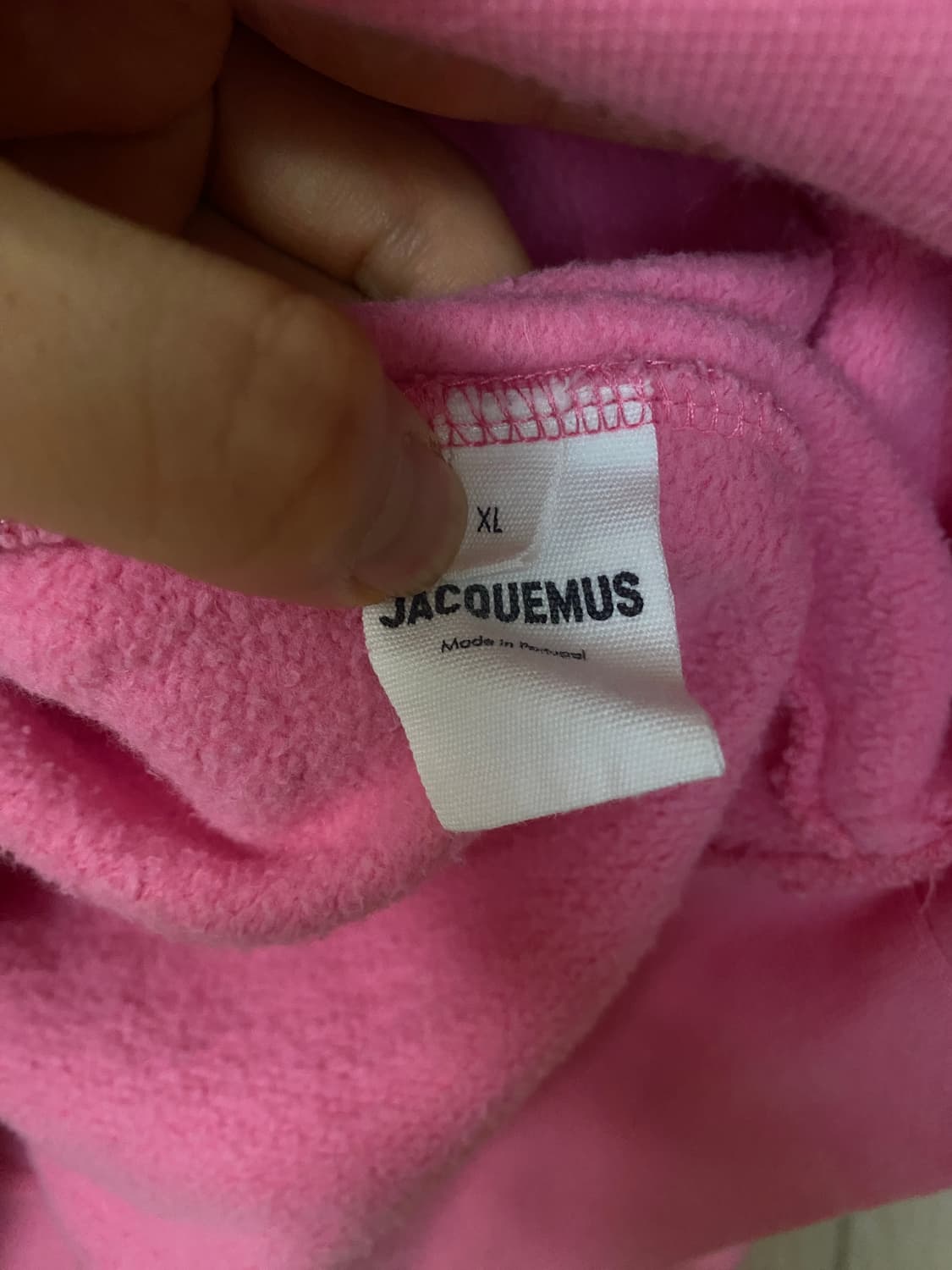 자크뮈스 핑크 후디 xl 상품이미지5