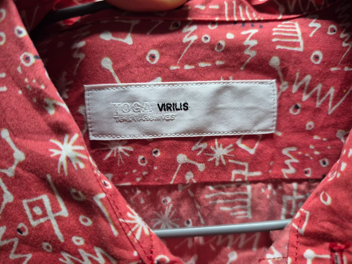 토가 비릴리스 크레이지 하프 셔츠 s 상품이미지3