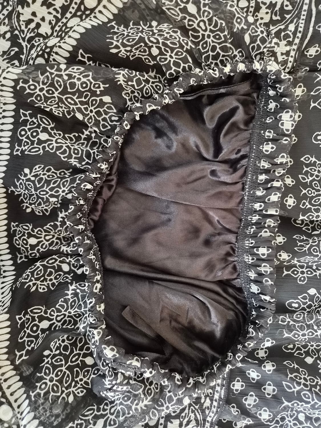 일본수입 여성 밴딩에스닉롱스커트 M사이즈 상품이미지8