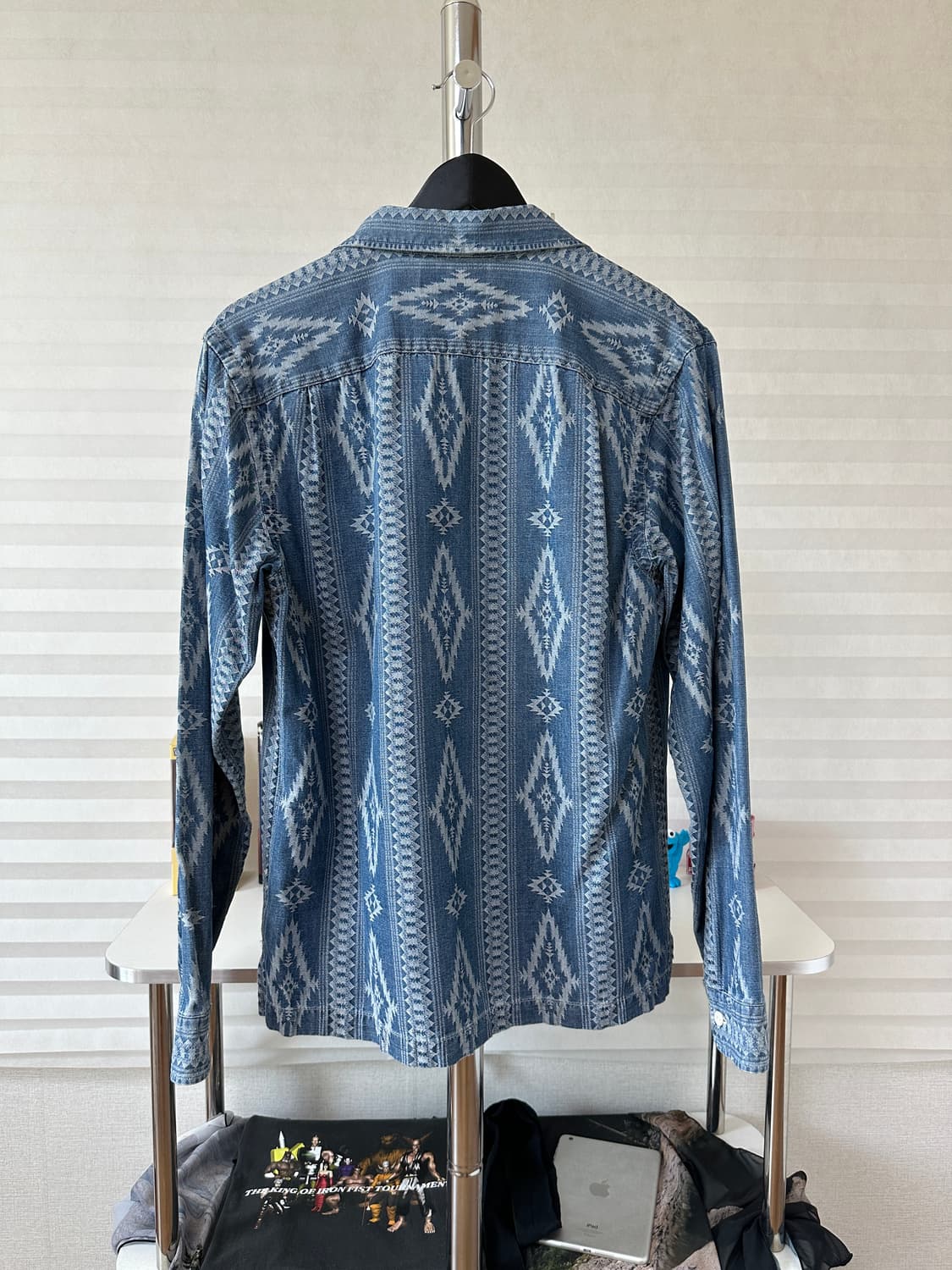 RRL Indigo Jacquard Western Shirt 상품이미지6
