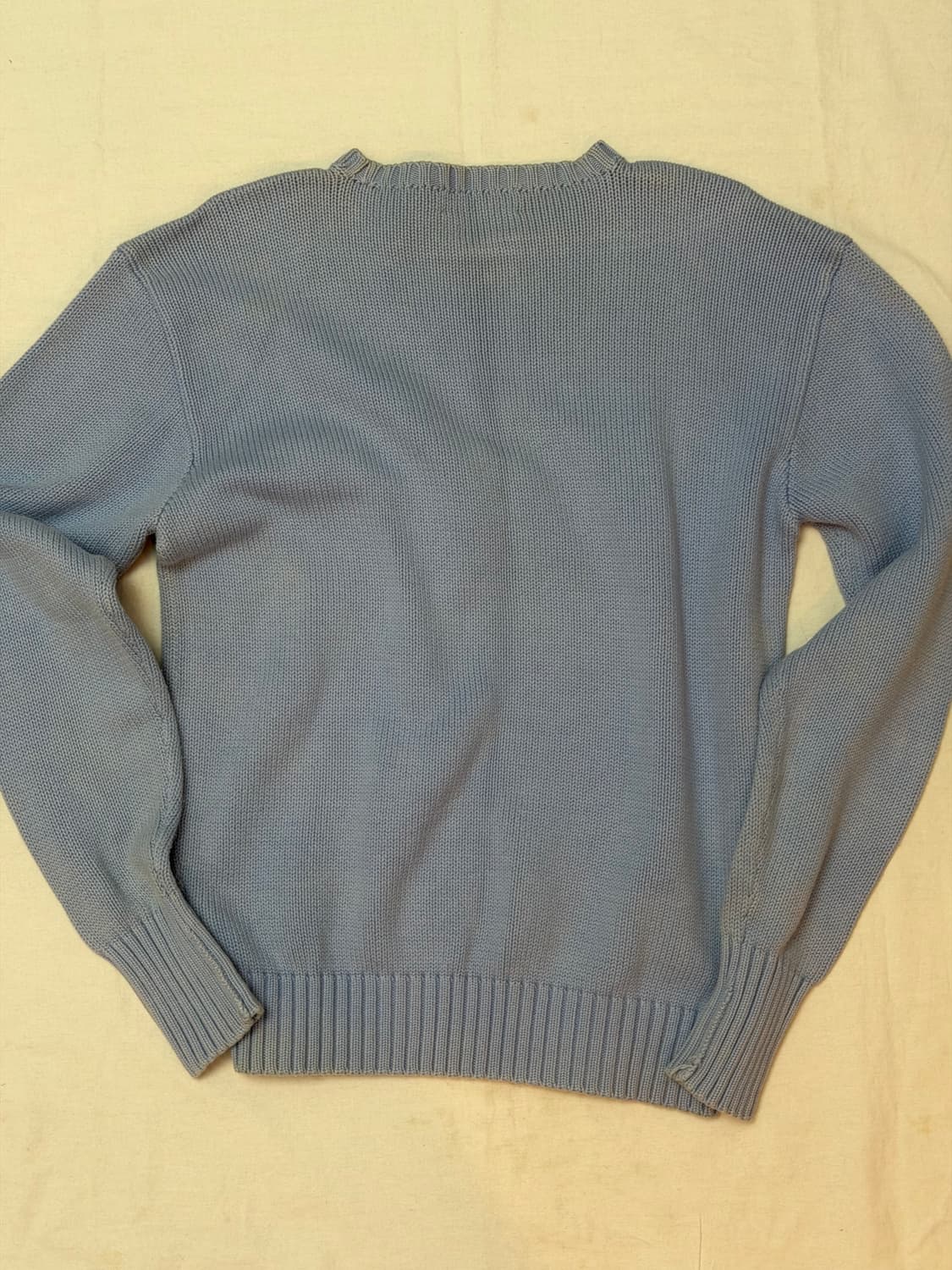 00s 폴로 랄프로렌 코튼 니트 스카이블루 상품이미지3