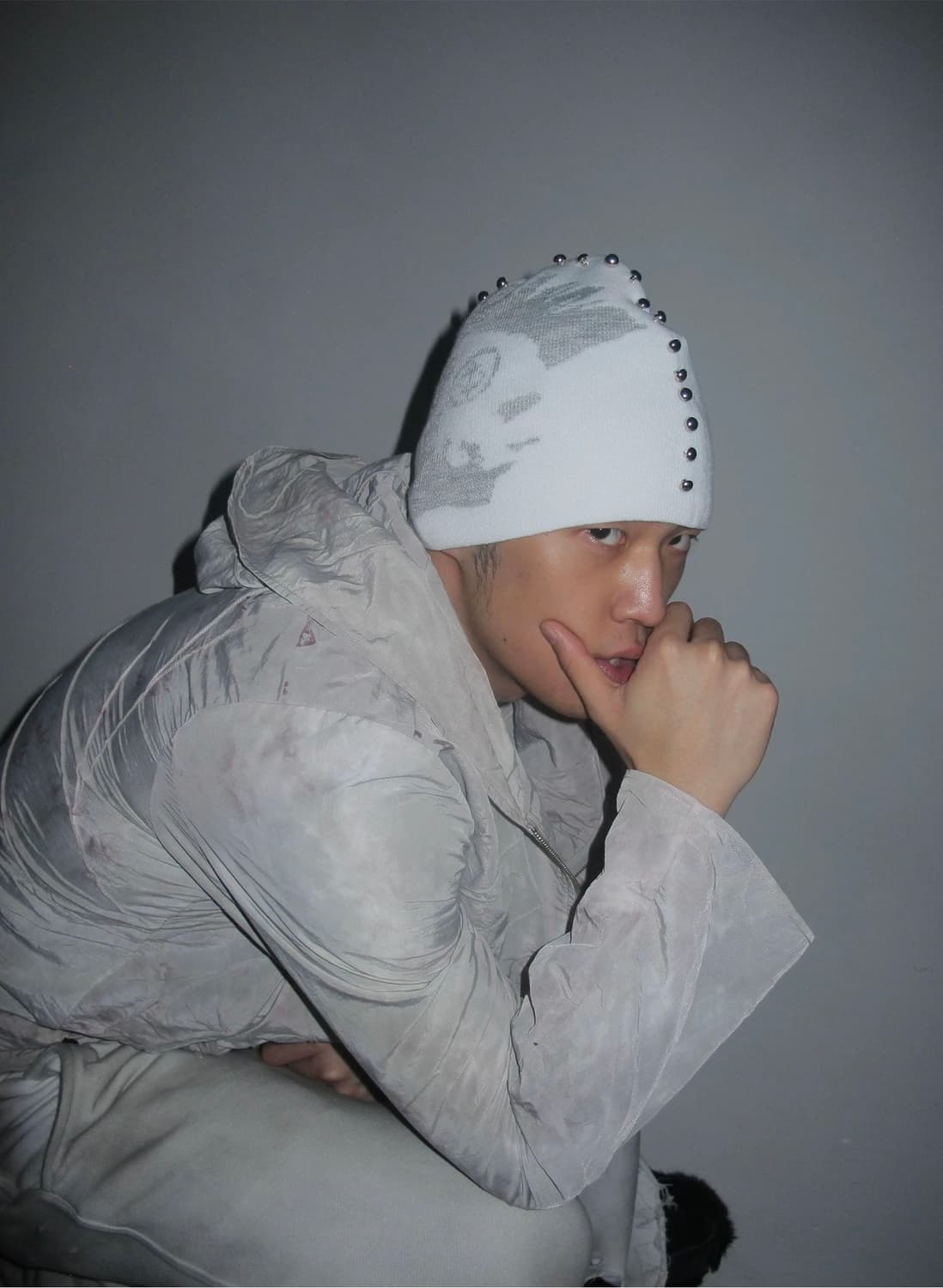 Stud Graphic  Beanie 상품이미지8