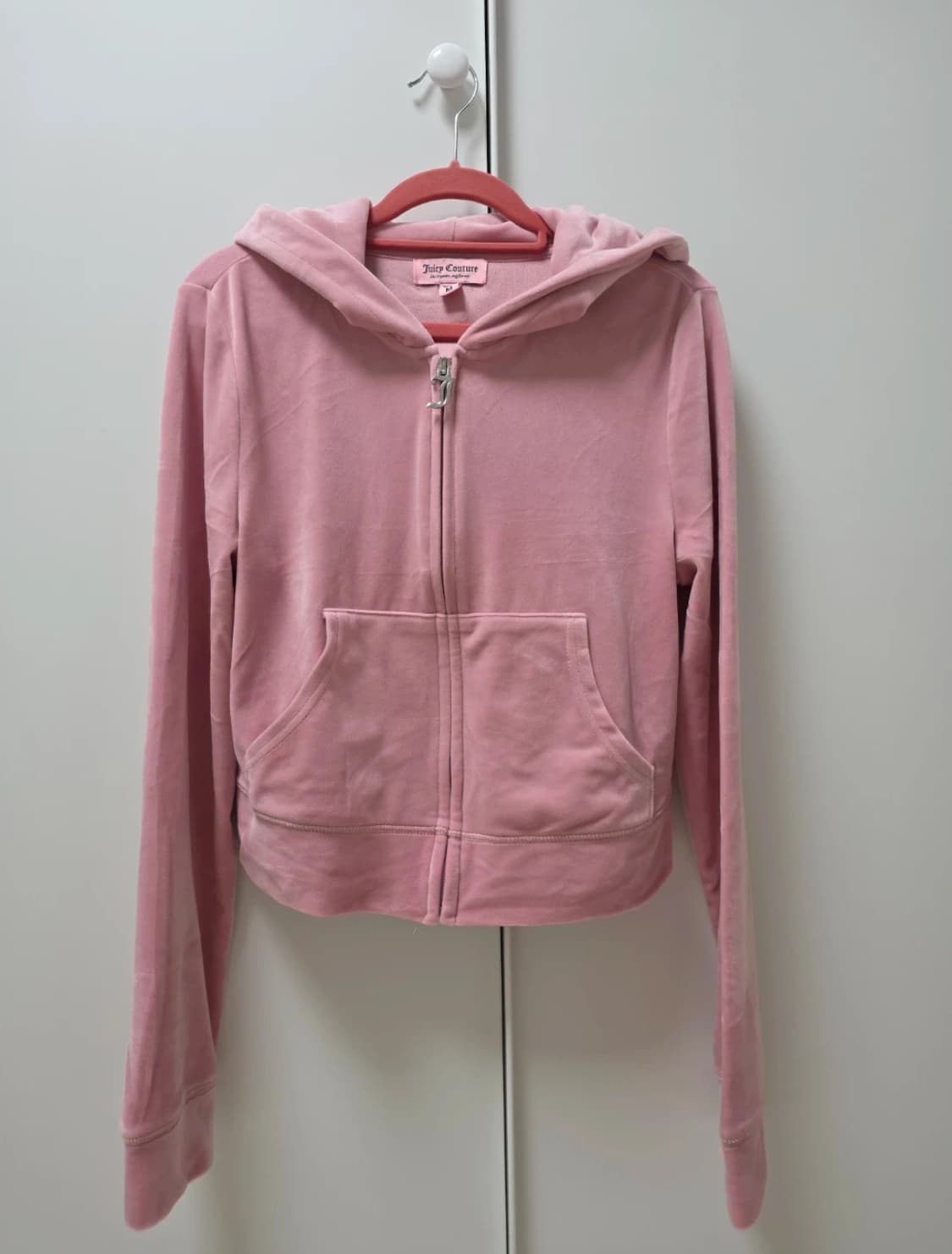 쥬시 꾸뛰르 핑크 벨벳 트레이닝복 세트 M 상품이미지2