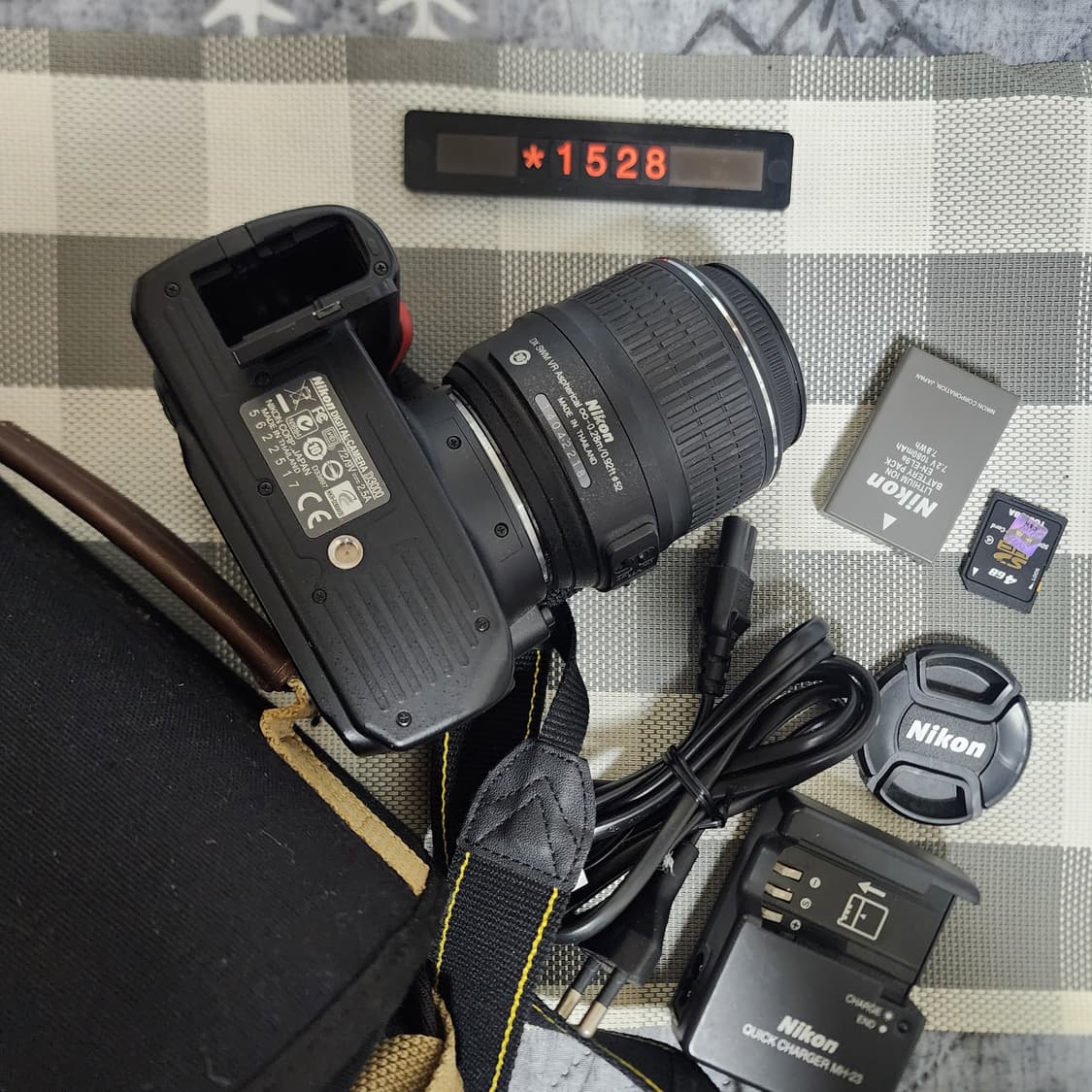 니콘 D3000 디지털카메라 18-55 줌렌즈 가방세트 상품이미지6