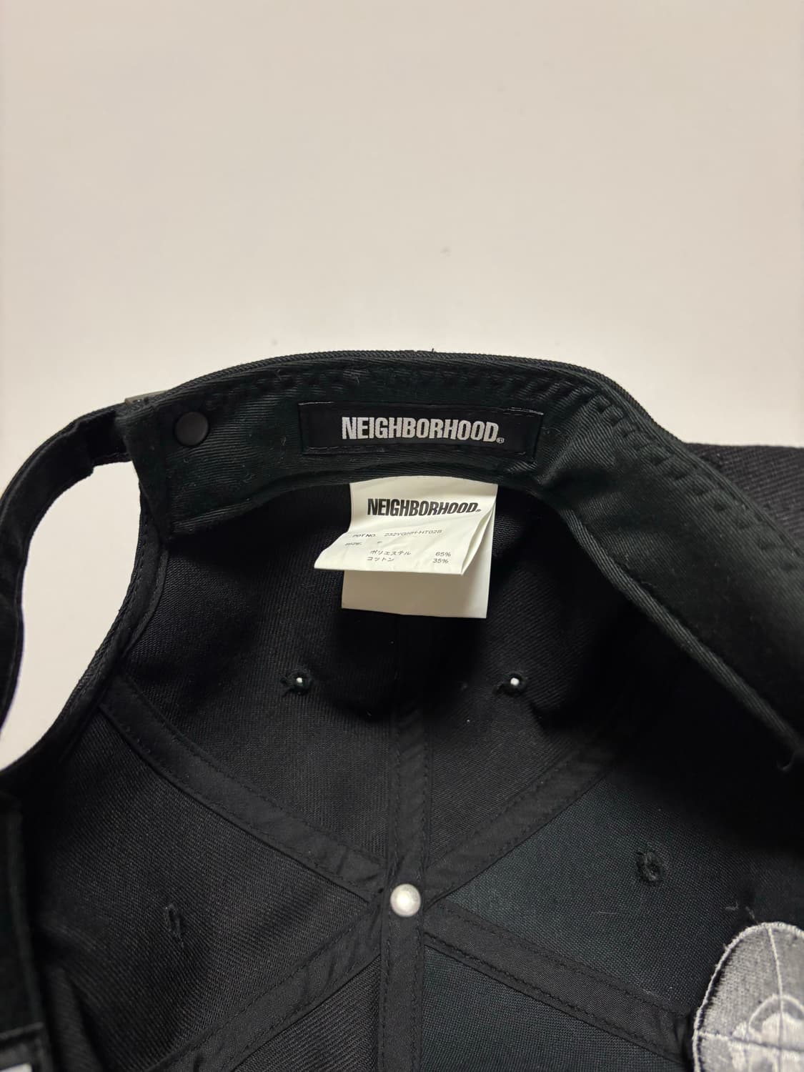 네이버후드 퍼블릭 에너미 콜라보 볼캡 상품이미지4