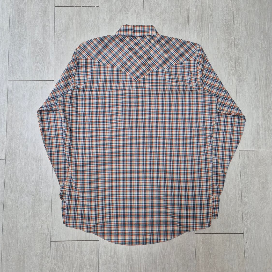 60~70s 아메리칸 웨스턴 셔츠 (XL) 상품이미지5