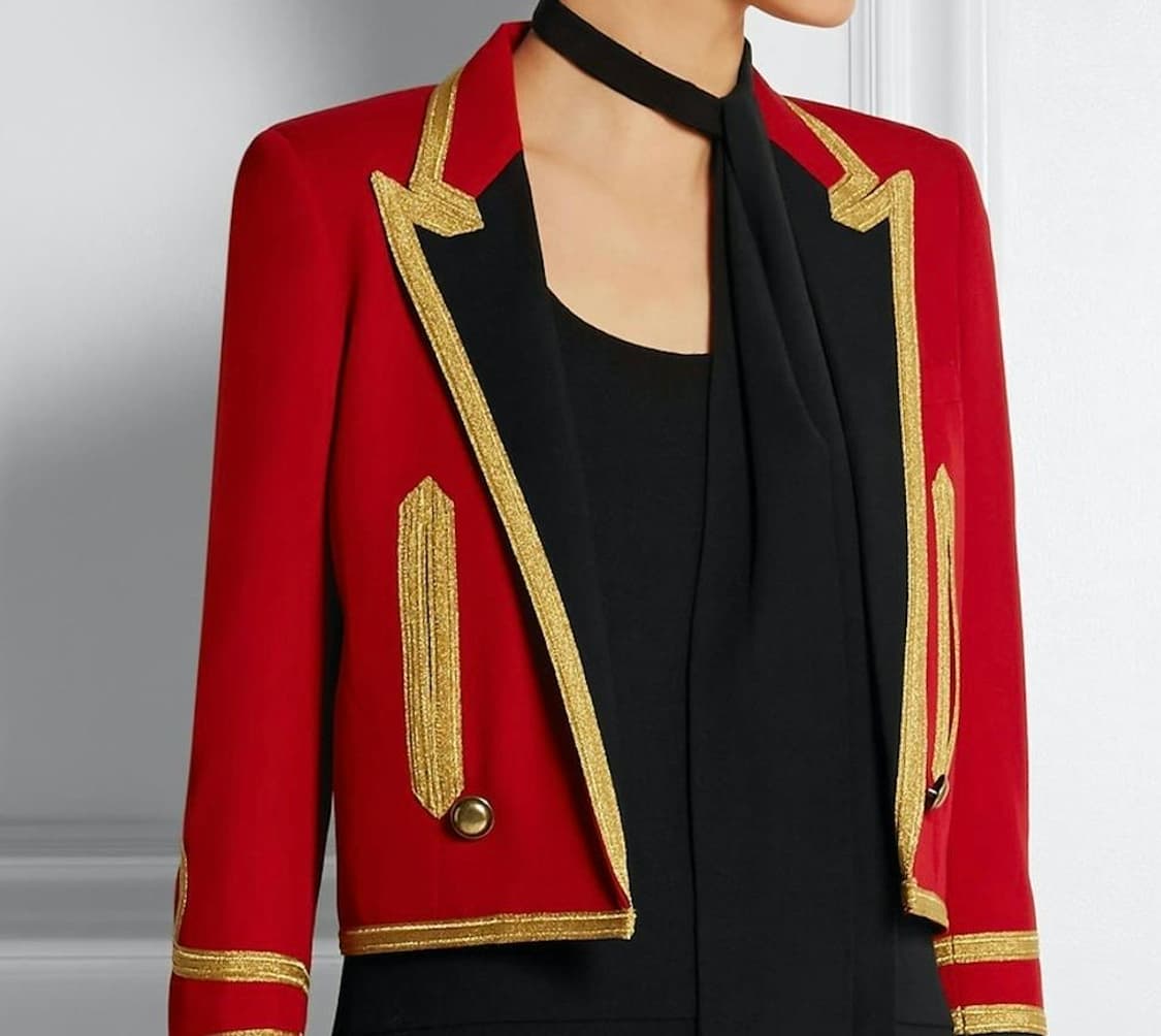 [태민님 착용] 생로랑 나폴레옹 스펜서 자켓 상품이미지2