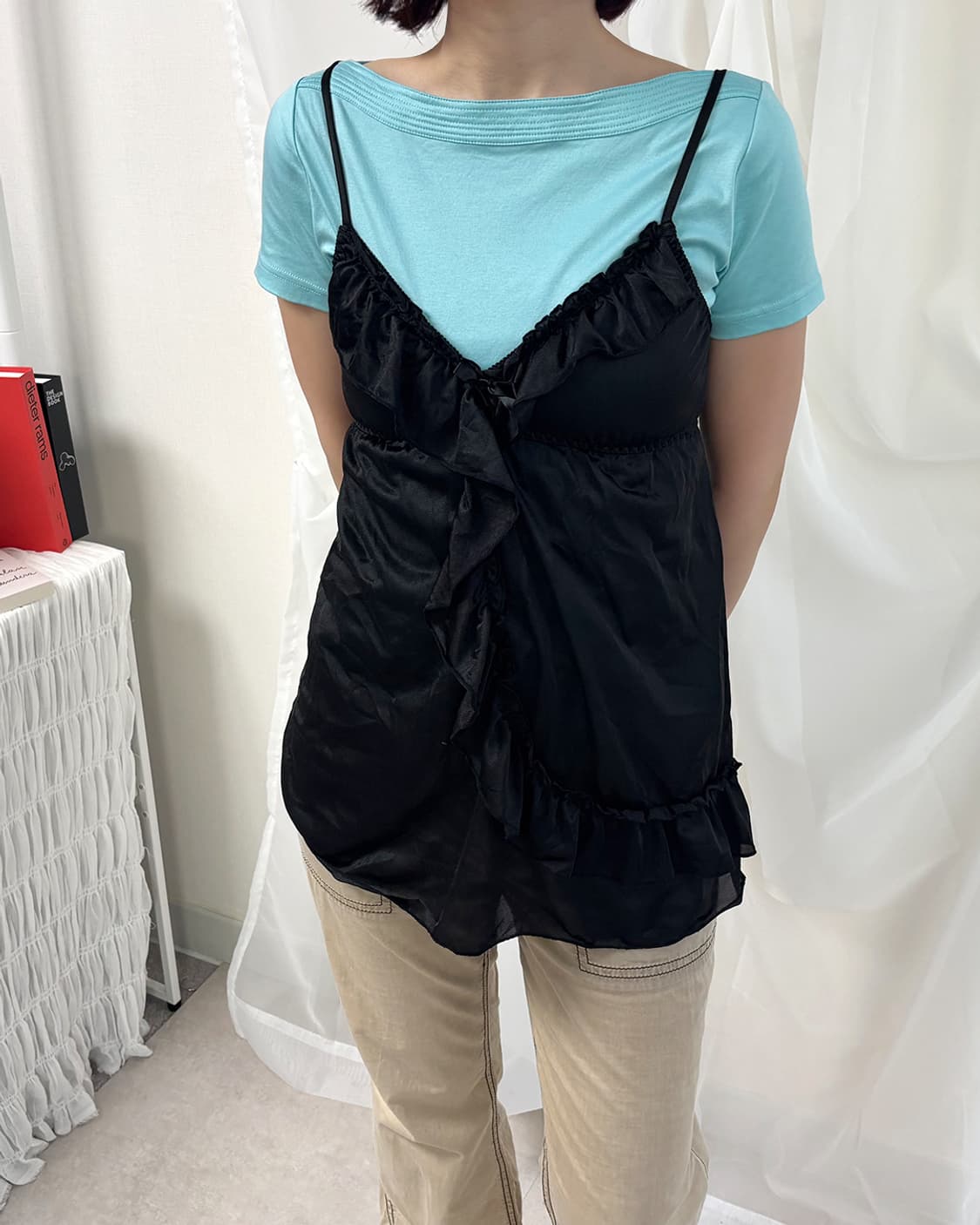serene frill slip sleeveless 상품이미지7