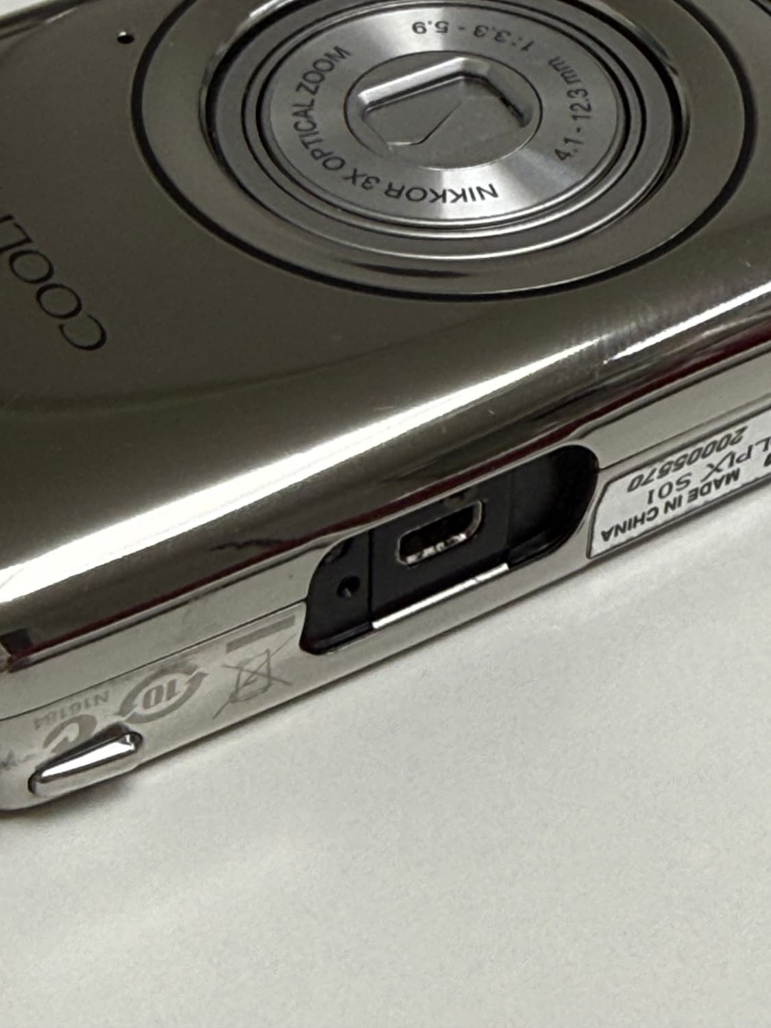 니콘 쿨픽스 S01 실버 디카 상품이미지4