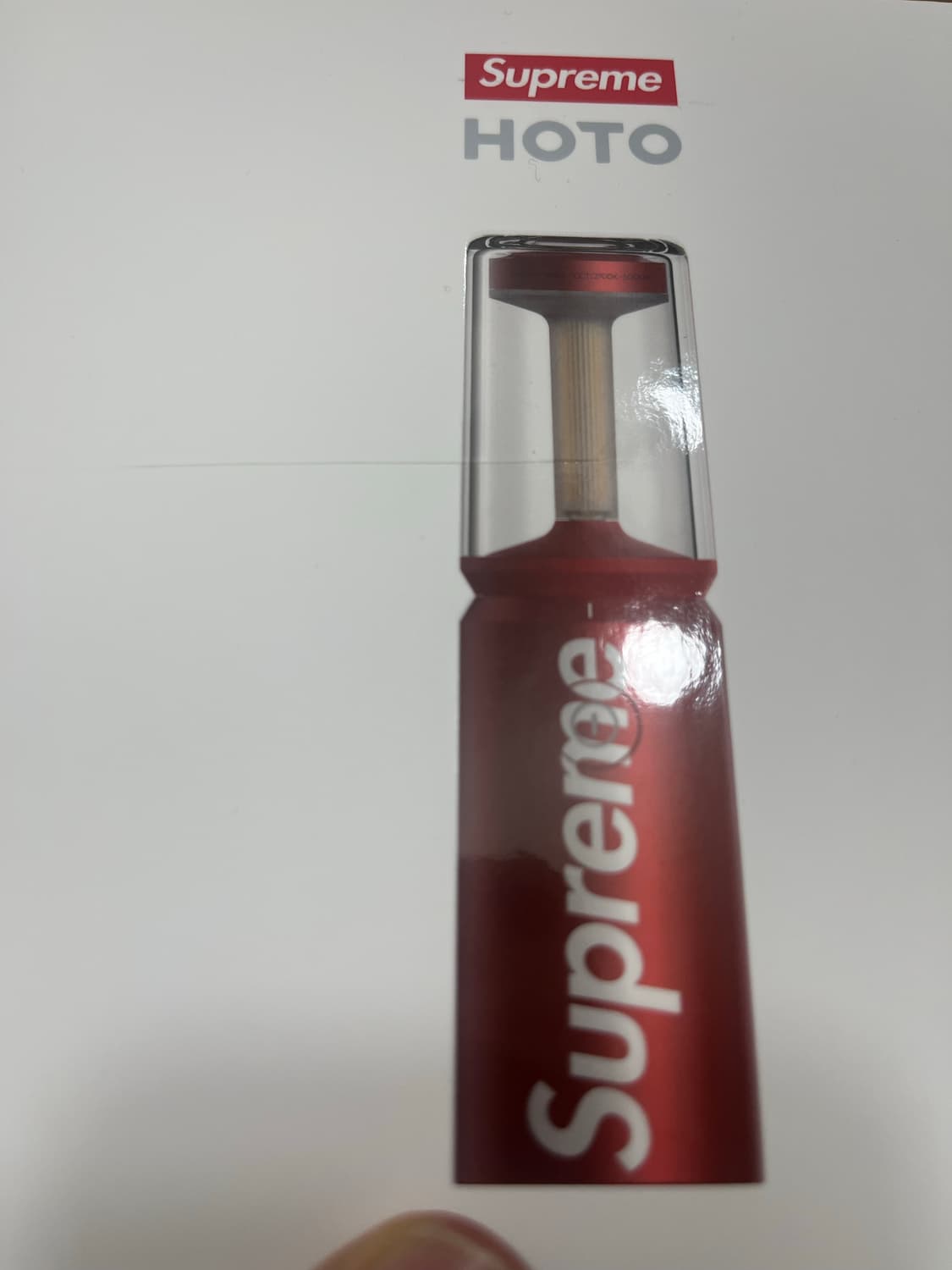 ( OS ) 슈프림 호토 램프 레드 상품이미지1