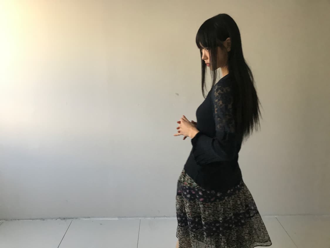 Lace ribbon blouse t 상품이미지8
