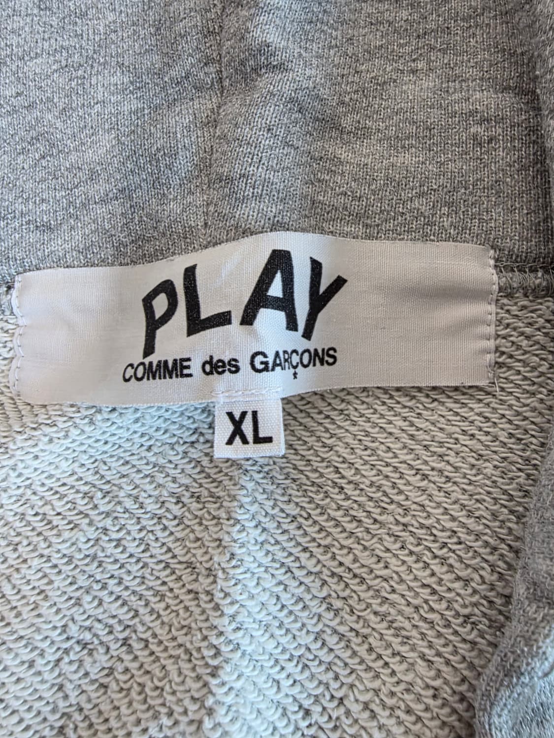 꼼데가르송 후드집업 xl 상품이미지2