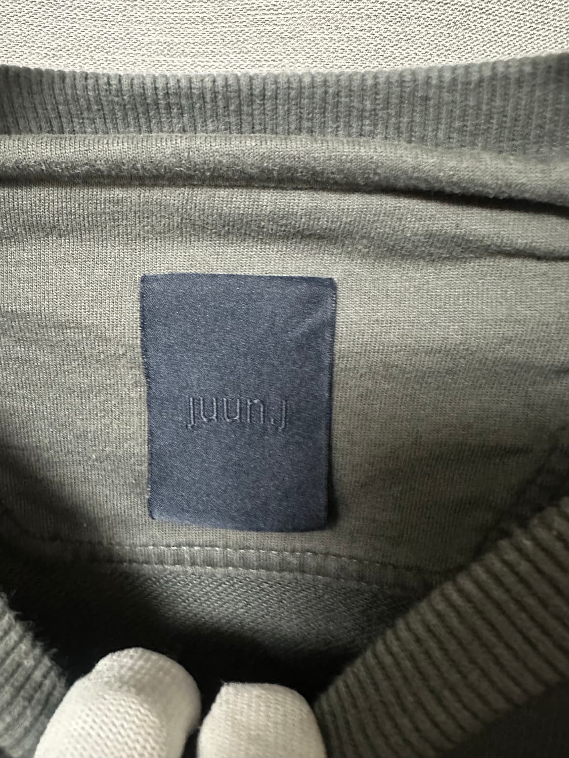 준지 MA-1 사이드지퍼 맨투맨 (S) 상품이미지4