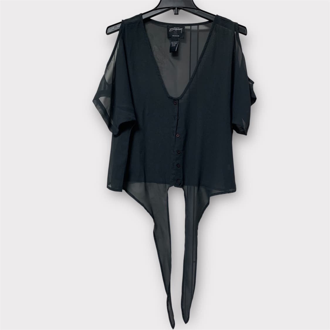 스투시 레이어드 쉬폰 블라우스 상품이미지6